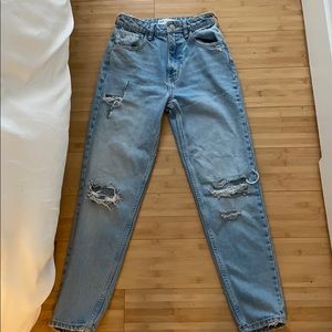 Zara ripped mom jean